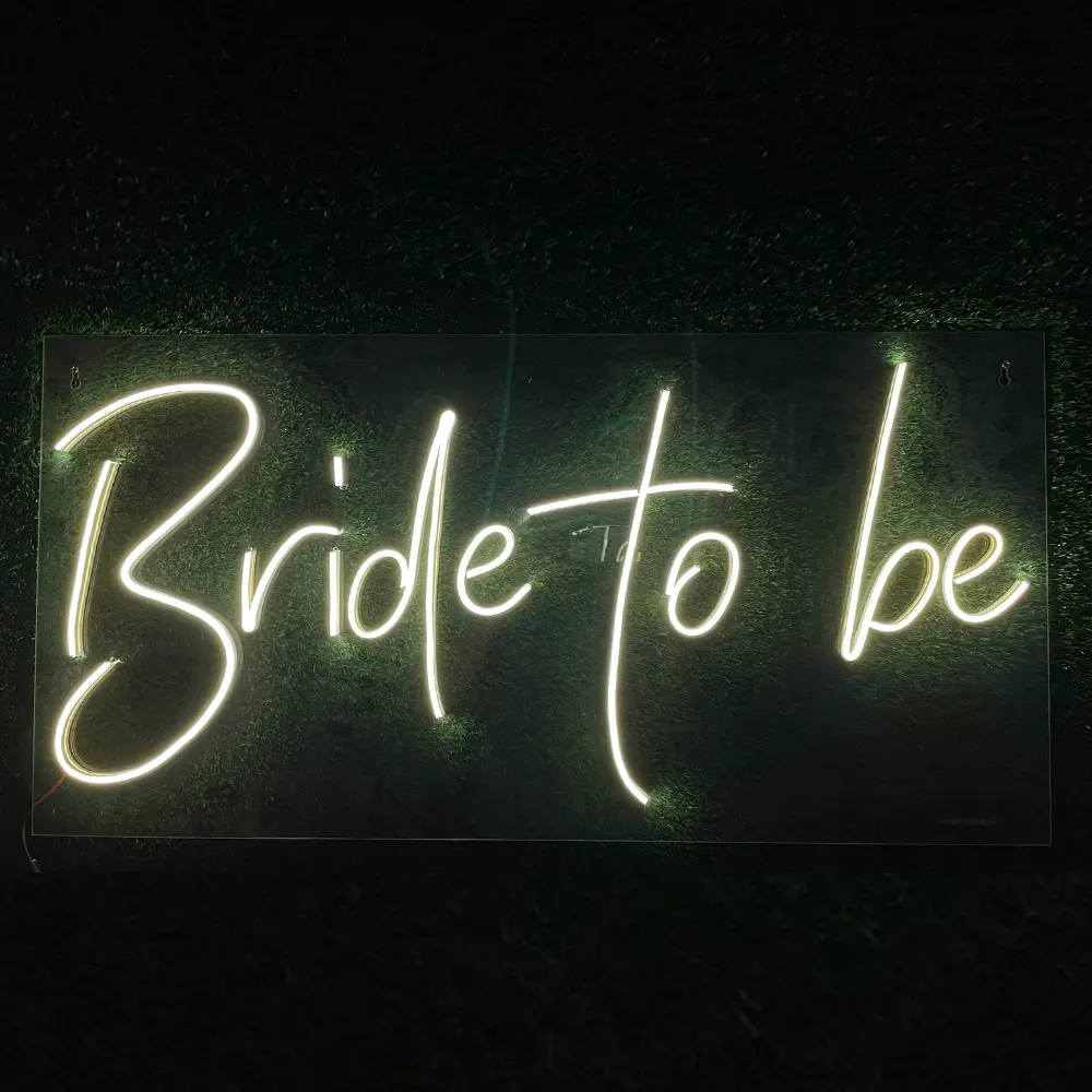 Bride to Be Neon Sign