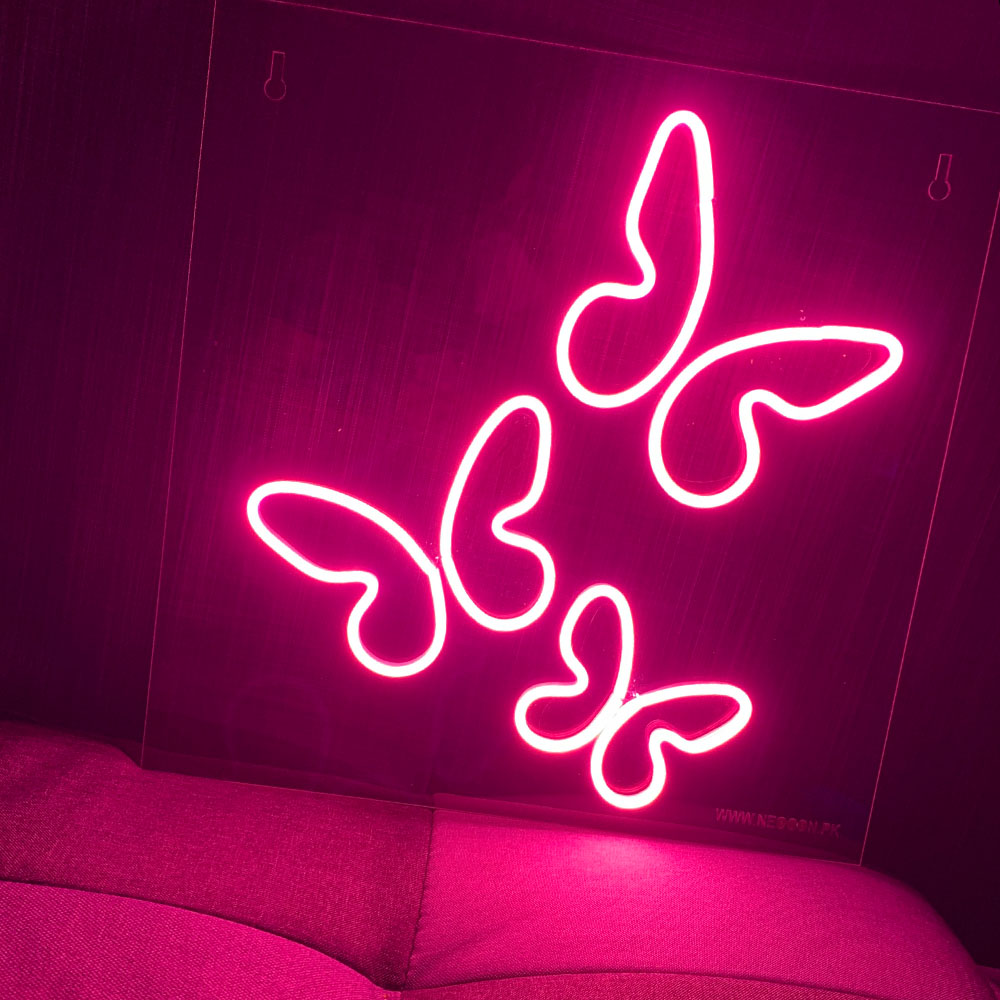 Butterflies Neon Sign