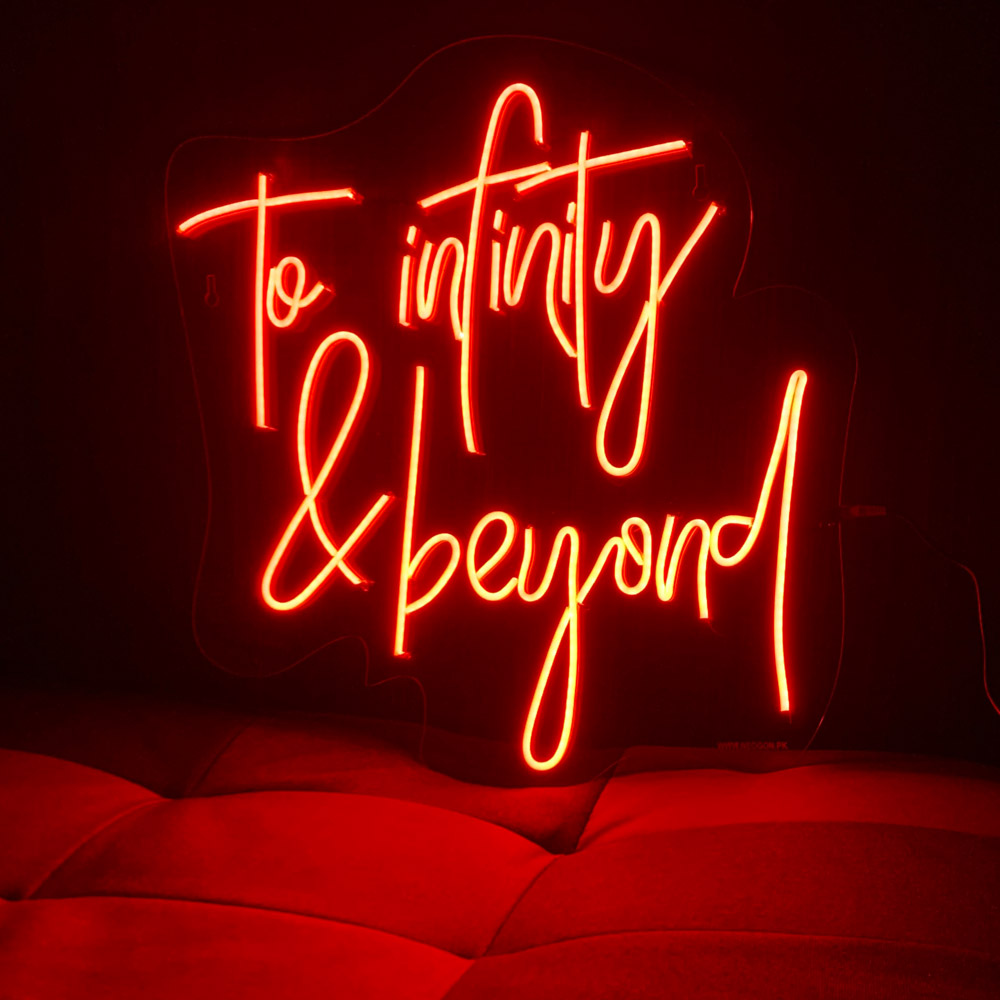 To Infinity and Beyond Sign